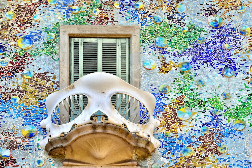 Casa Batllo facade, Barcelona