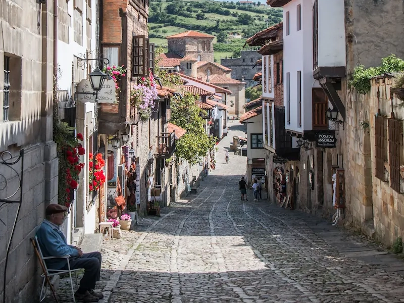 Santillana del Mar, a medieval village in Cantabria