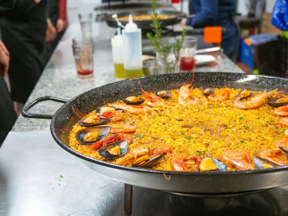Paella made together is a must when visiting Spain. Enjoy many small group and private cooking experiences with Inbound Spain.